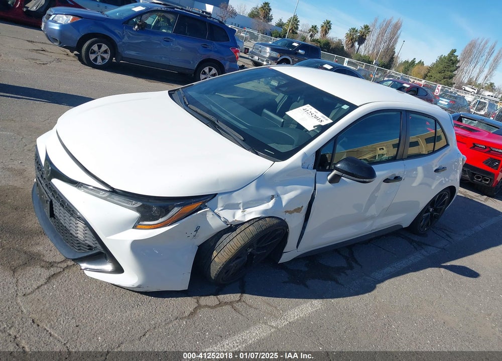 2021 TOYOTA COROLLA VIN: JTND4MBE6M3125784