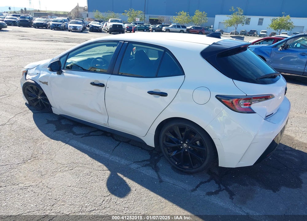 2021 TOYOTA COROLLA VIN: JTND4MBE6M3125784