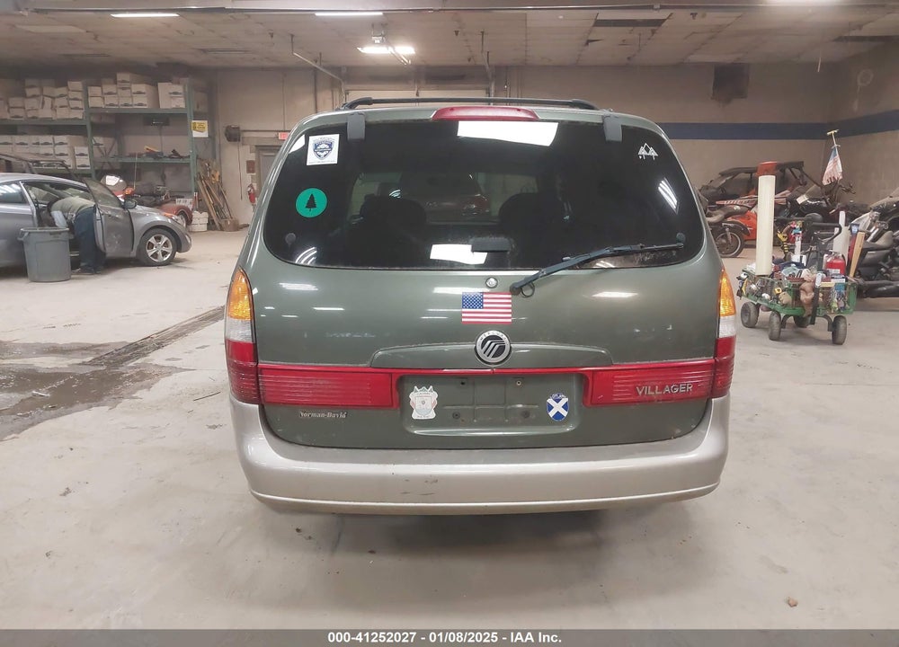 2002 MERCURY VILLAGER ESTATE VIN: 4M2ZV14T12DJ17210