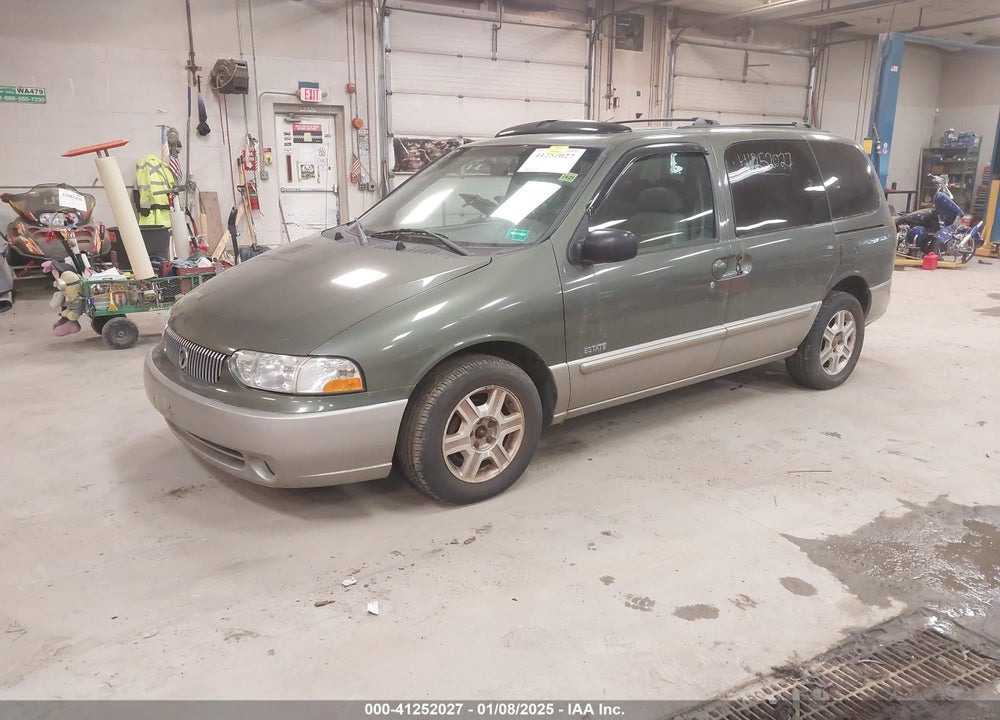 2002 MERCURY VILLAGER ESTATE VIN: 4M2ZV14T12DJ17210