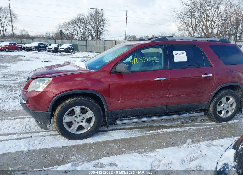 2010 GMC ACADIA SLE VIN: 1GKLRLED8AJ149756