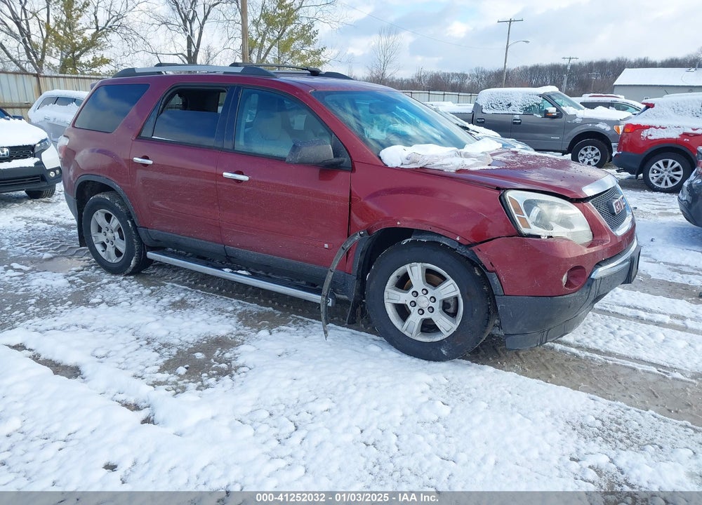 2010 GMC ACADIA SLE VIN: 1GKLRLED8AJ149756