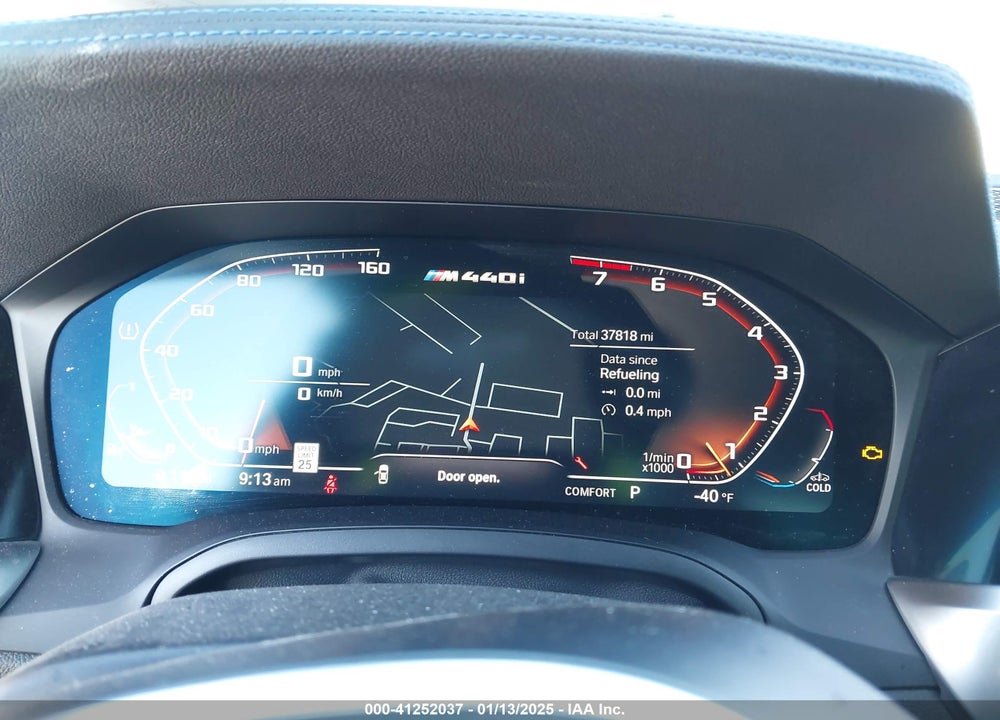 2021 BMW M440I XDRIVE VIN: WBA13AR05MCF38945