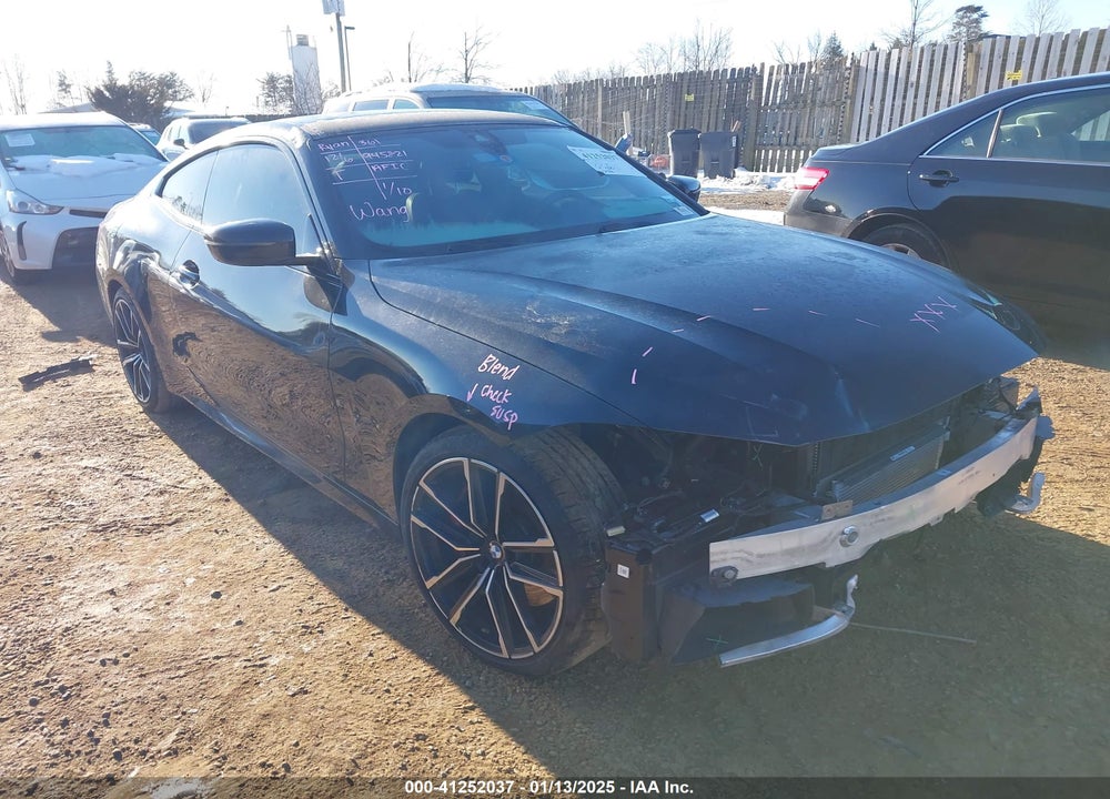 2021 BMW M440I XDRIVE VIN: WBA13AR05MCF38945