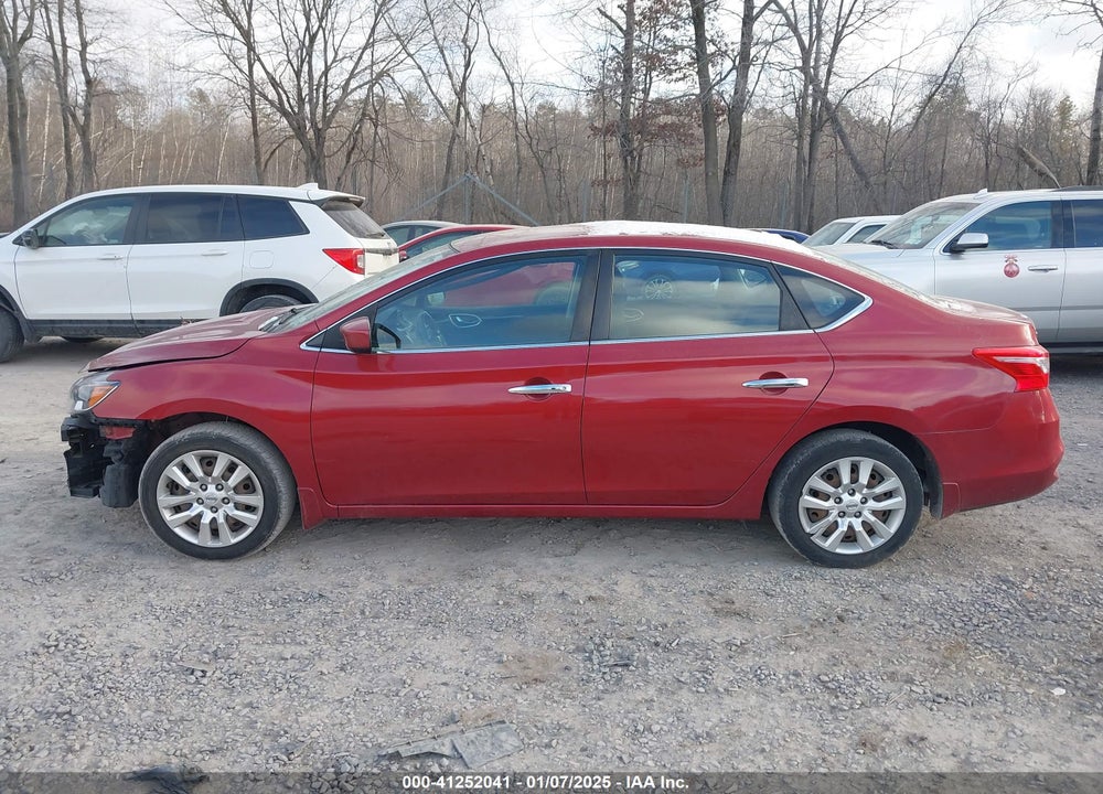 2016 NISSAN SENTRA VIN: 3N1AB7AP8GL672231
