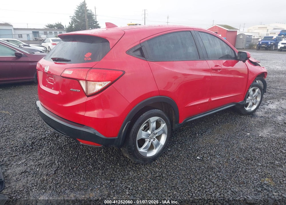 2016 HONDA HR-V EX VIN: 3CZRU6H54GM740750