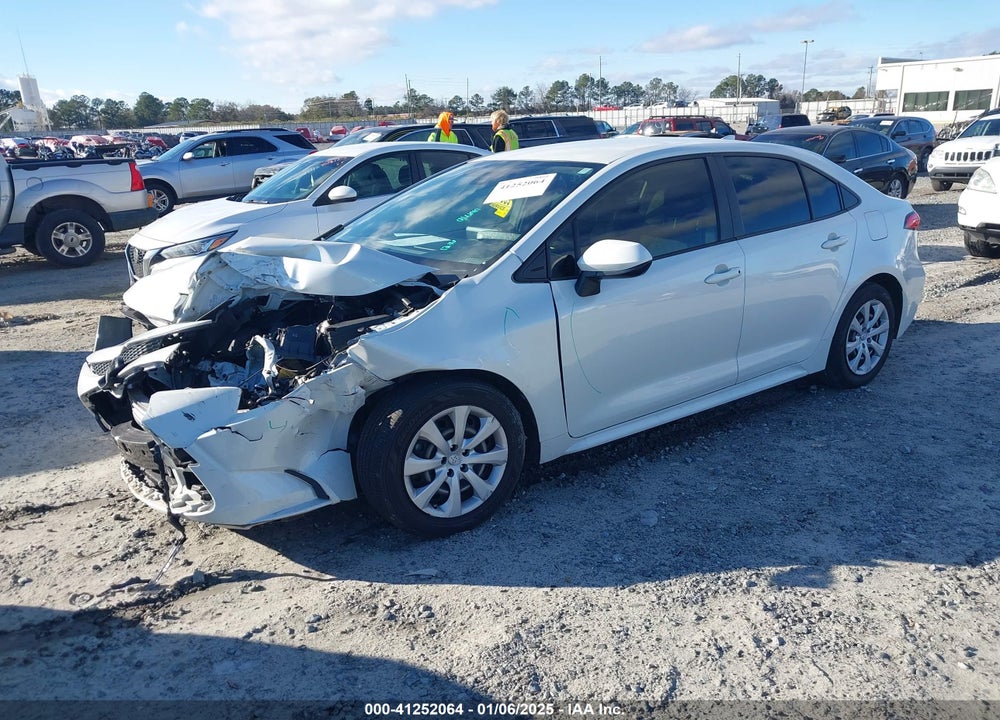 2021 TOYOTA COROLLA LE VIN: JTDEPMAE3MJ184398