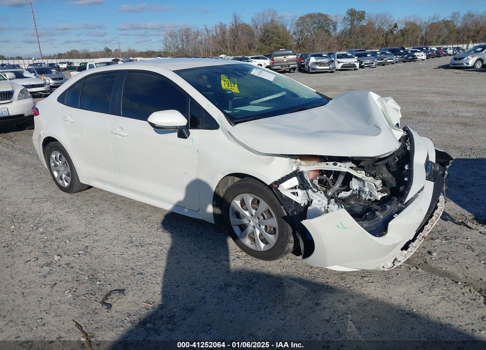 2021 TOYOTA COROLLA LE VIN: JTDEPMAE3MJ184398