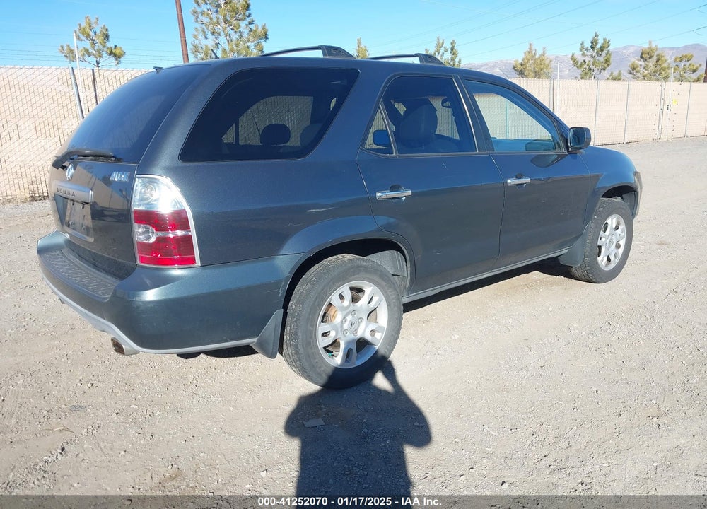 2006 ACURA MDX VIN: 2HNYD18876H516569
