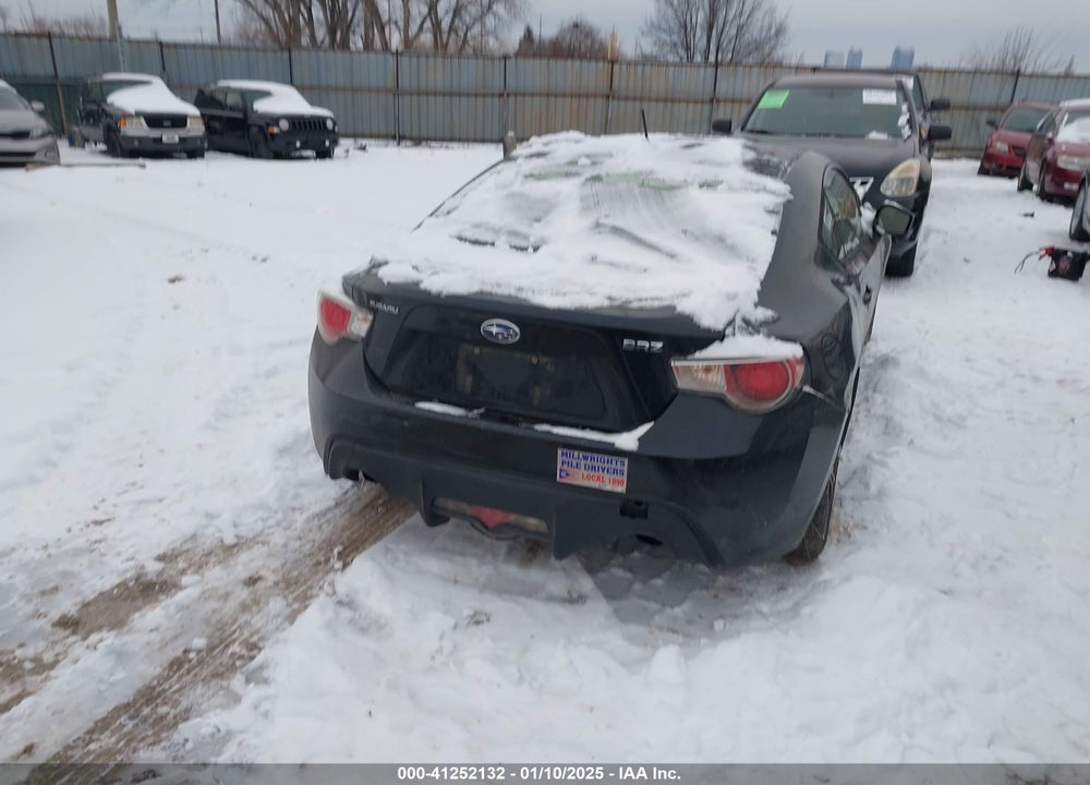 2014 SUBARU BRZ VIN: JF1ZCAB17E9603238