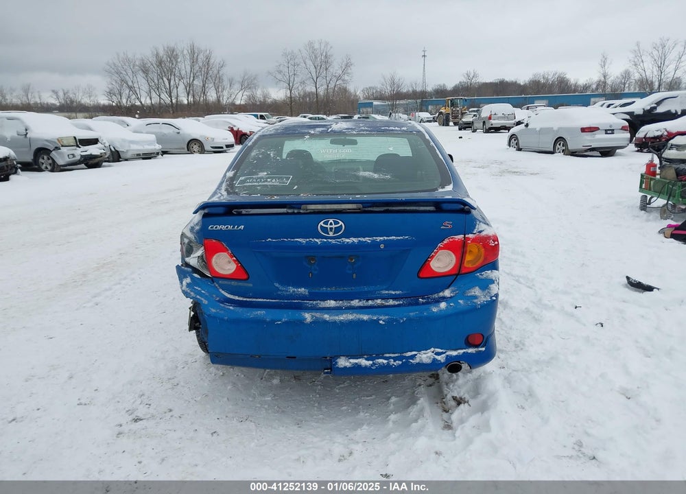 2009 TOYOTA COROLLA VIN: 1NXBU40E39Z067371