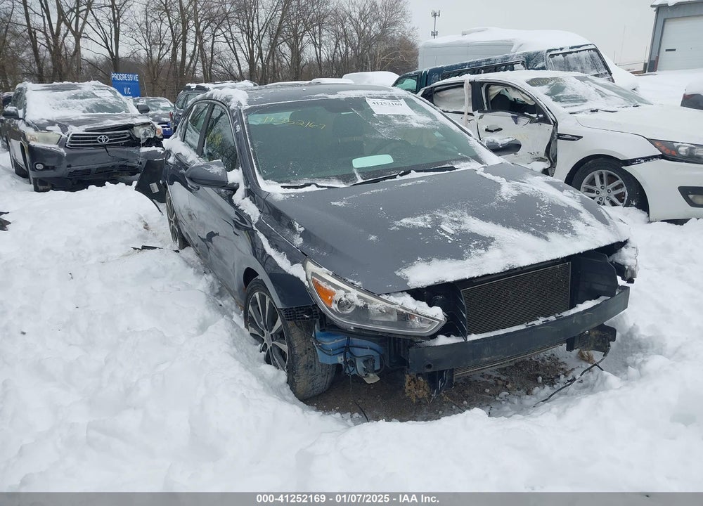 2018 HYUNDAI ELANTRA GT VIN: KMHH35LE1JU020357