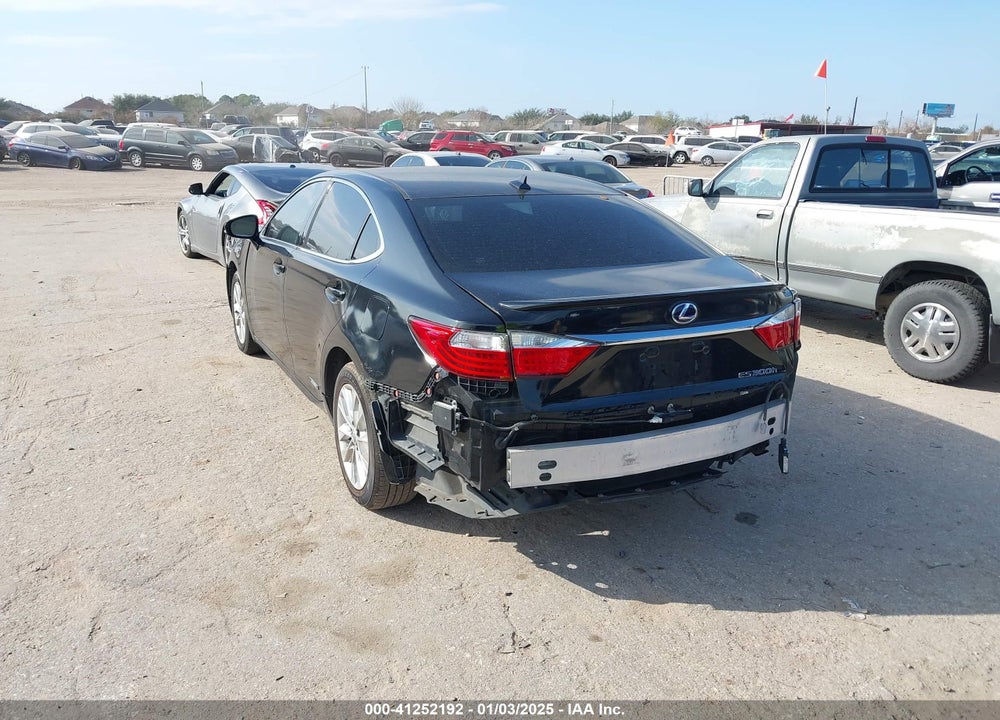 2013 LEXUS ES 300H VIN: JTHBW1GGXD2021110