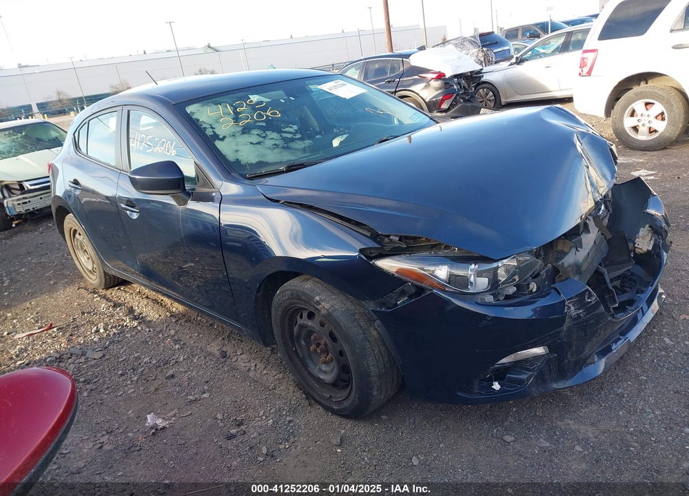 2015 MAZDA 3 I SPORT VIN: 3MZBM1K75FM228138