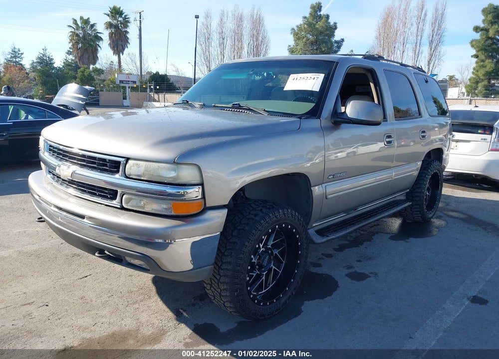 2001 CHEVROLET TAHOE LT VIN: 1GNEK13T01R103760