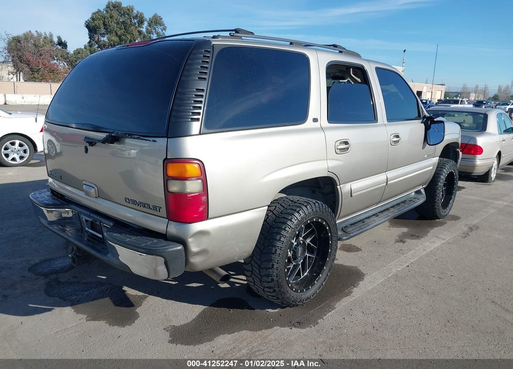 2001 CHEVROLET TAHOE LT VIN: 1GNEK13T01R103760