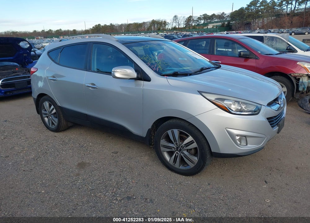 2014 HYUNDAI TUCSON LIMITED VIN: KM8JUCAG7EU950566