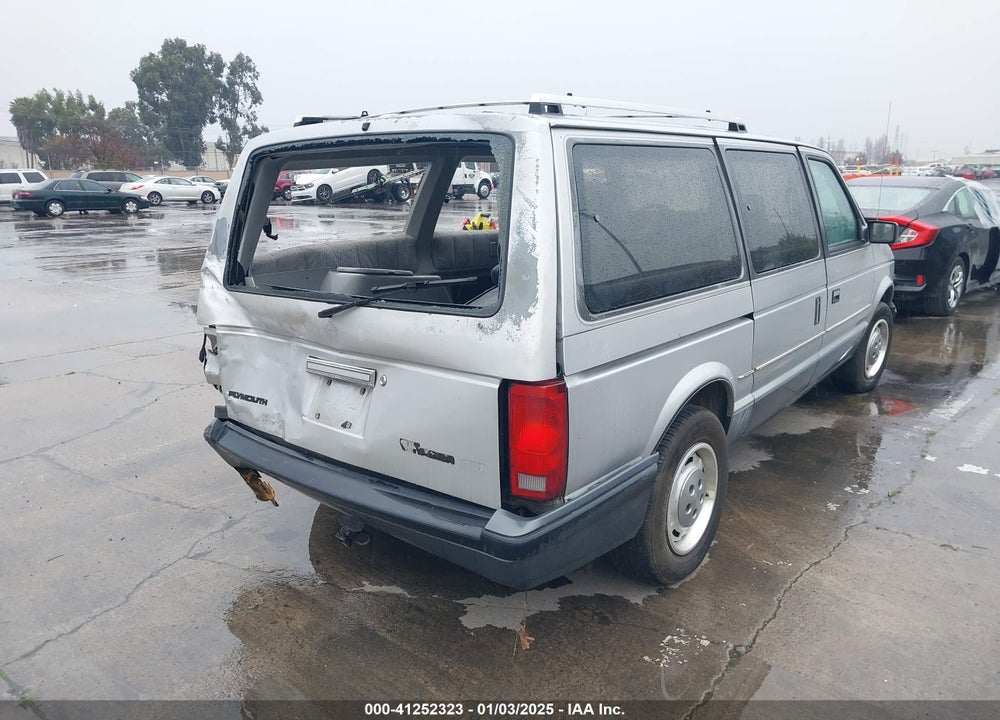 1990 PLYMOUTH GRAND VOYAGER LE VIN: 1P4GH54R9LX191583