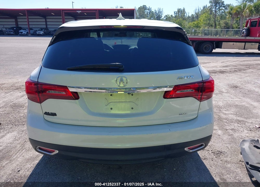 2015 ACURA MDX TECHNOLOGY PACKAGE VIN: 5FRYD4H47FB004951