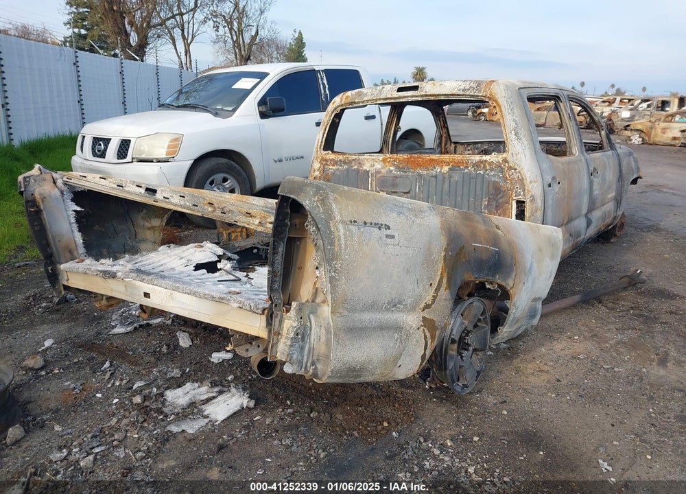 2006 TOYOTA TACOMA DBL CAB PRERUNNER LNG BED VIN: 5TEKU72N76Z201515
