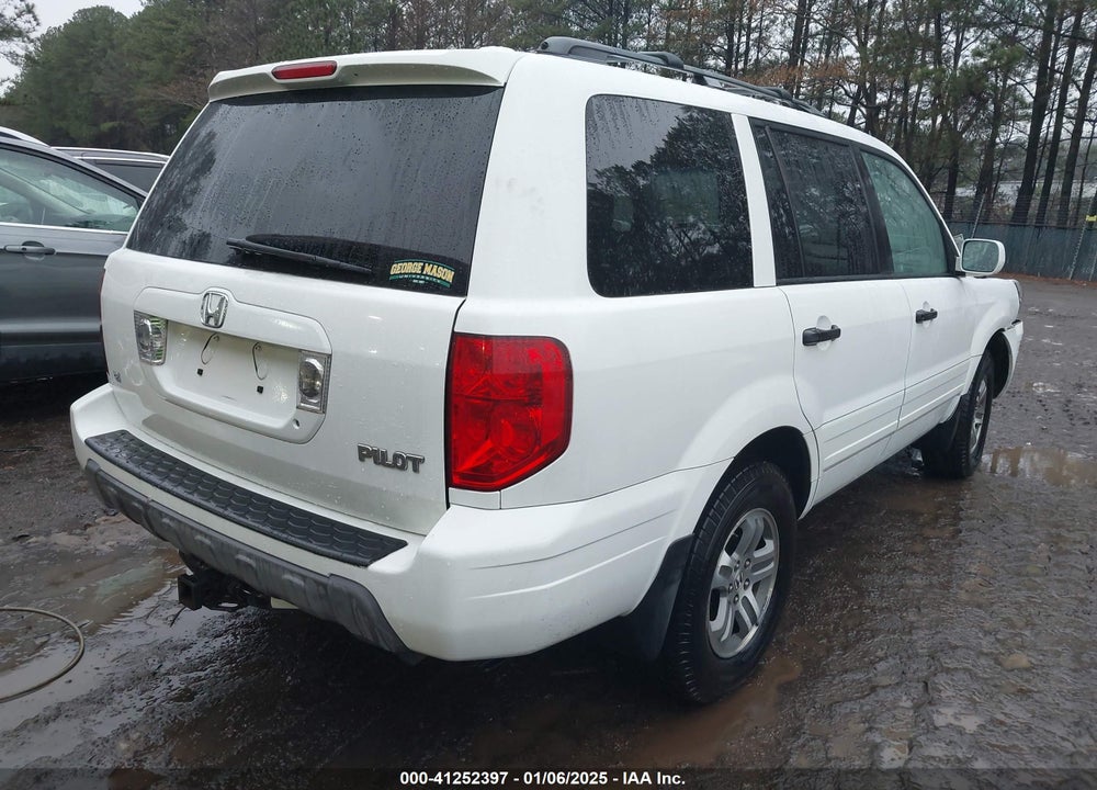 2003 HONDA PILOT EX-L VIN: 2HKYF18653H529290