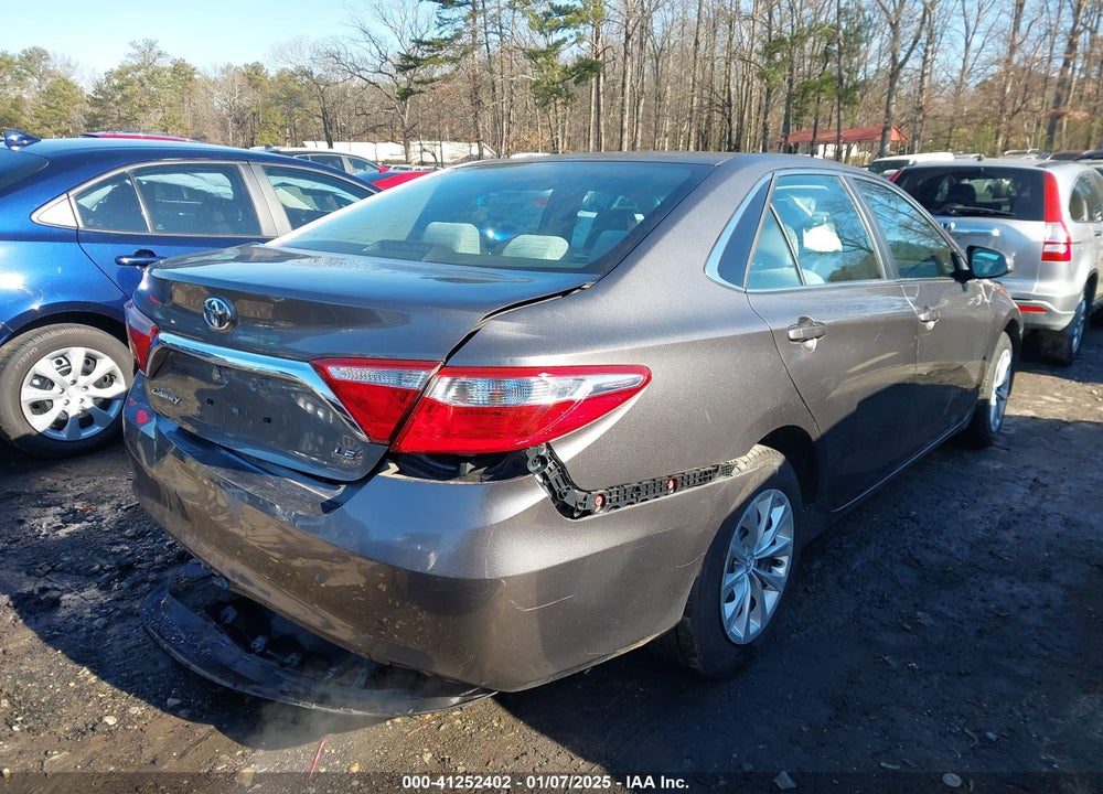 2015 TOYOTA CAMRY LE VIN: 4T4BF1FK9FR501879