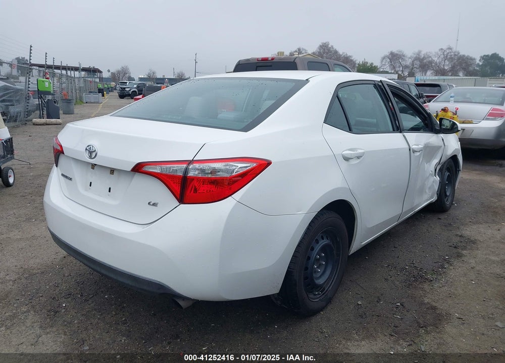 2014 TOYOTA COROLLA LE VIN: 5YFBURHE8EP090027