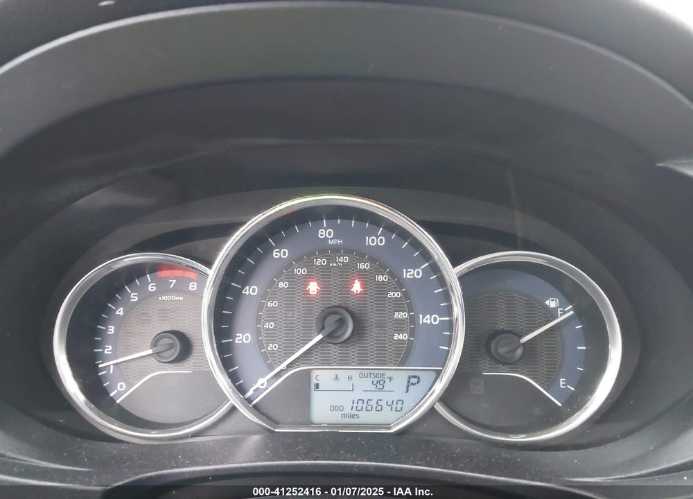 2014 TOYOTA COROLLA LE VIN: 5YFBURHE8EP090027
