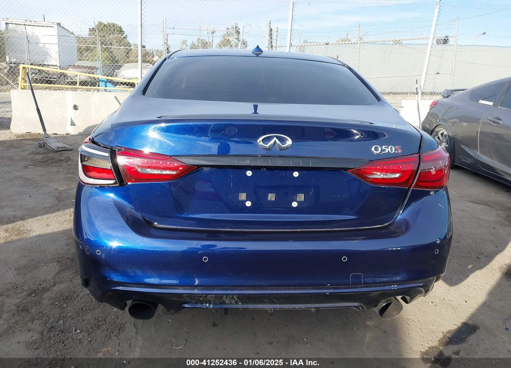 2021 INFINITI Q50 VIN: JN1FV7DPXMM850652