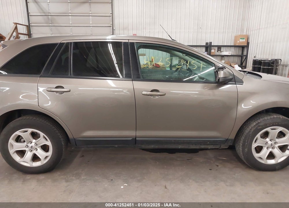 2013 FORD EDGE SEL VIN: 2FMDK4JCXDBC54391