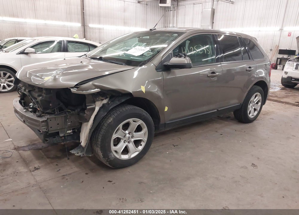 2013 FORD EDGE SEL VIN: 2FMDK4JCXDBC54391
