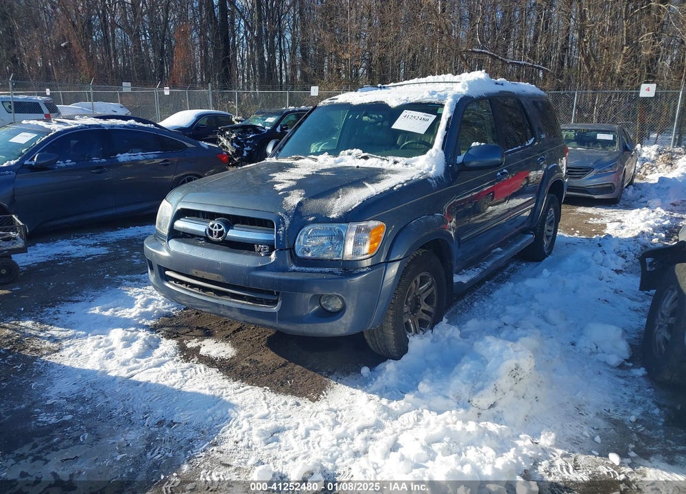 2006 TOYOTA SEQUOIA SR5 V8 VIN: 5TDBT44A86S273283
