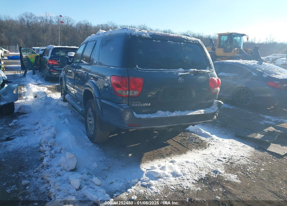 2006 TOYOTA SEQUOIA SR5 V8 VIN: 5TDBT44A86S273283