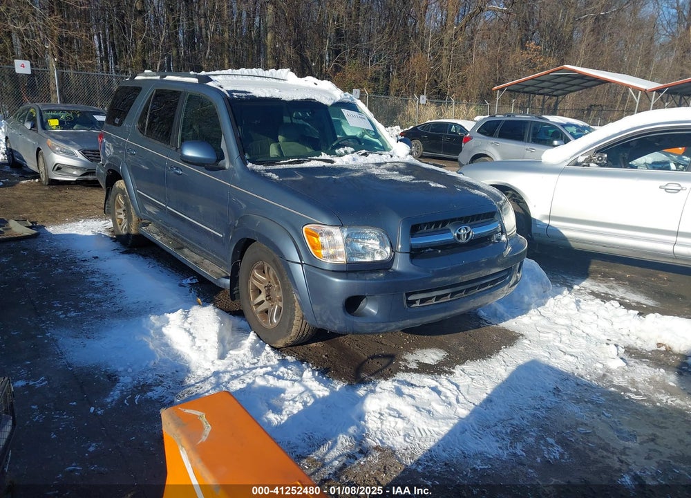 2006 TOYOTA SEQUOIA SR5 V8 VIN: 5TDBT44A86S273283