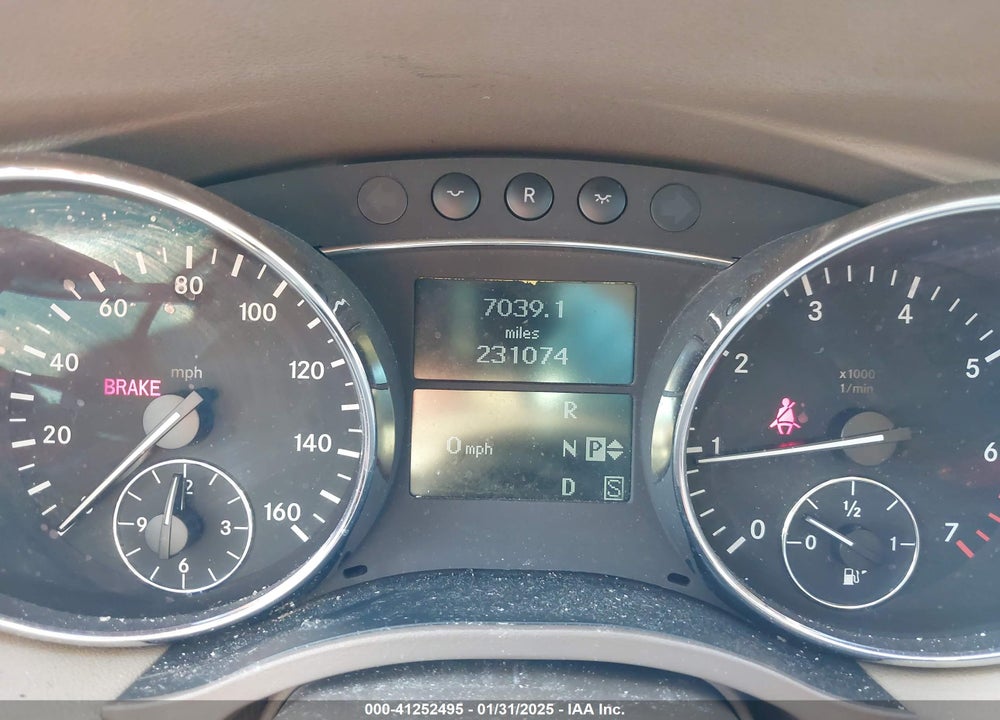 2007 MERCEDES-BENZ R 350 4MATIC VIN: 4JGCB65E07A056051