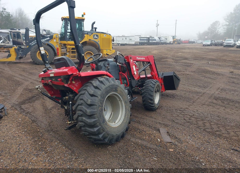 2017 MAHINDRA 2540 SHUTTLE VIN: 000000040GRJ01179