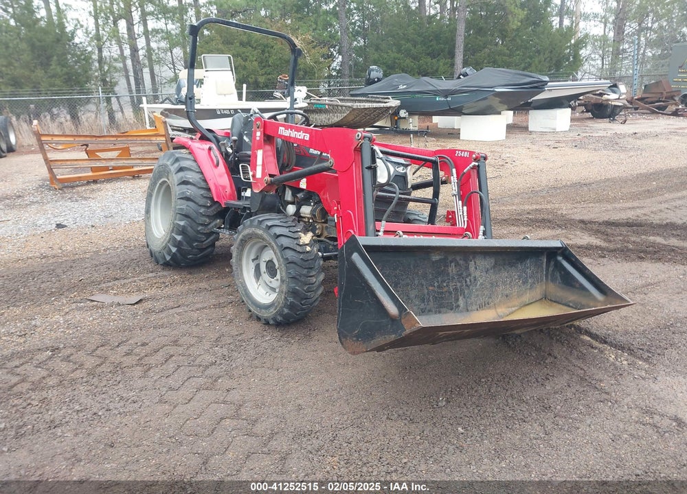 2017 MAHINDRA 2540 SHUTTLE VIN: 000000040GRJ01179