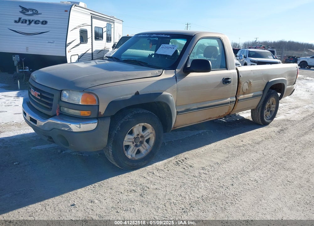 2004 GMC SIERRA 1500 WORK TRUCK VIN: 1GTEK14V64Z133973