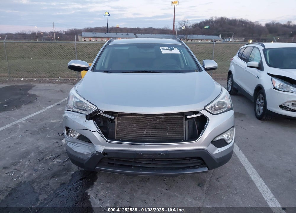 2014 HYUNDAI SANTA FE GLS VIN: KM8SM4HF7EU051598
