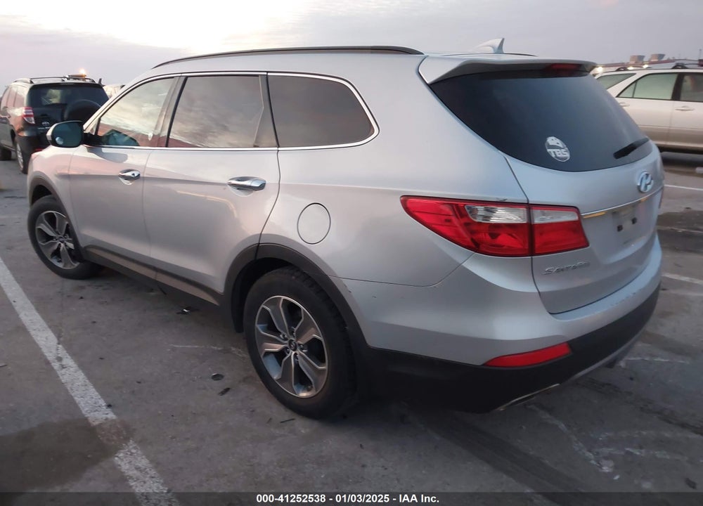 2014 HYUNDAI SANTA FE GLS VIN: KM8SM4HF7EU051598