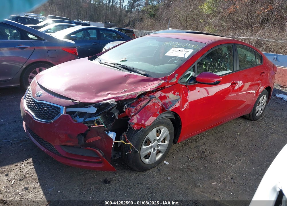 2016 KIA FORTE VIN: KNAFK4A63G5614114