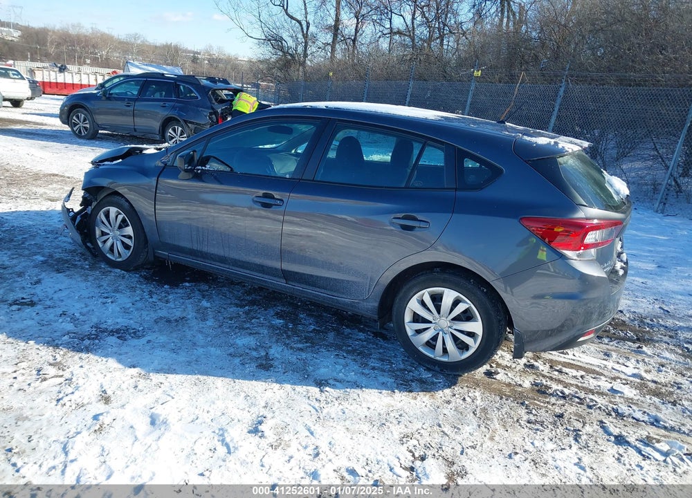 2022 SUBARU IMPREZA BASE 5-DOOR VIN: 4S3GTAB69N3700506