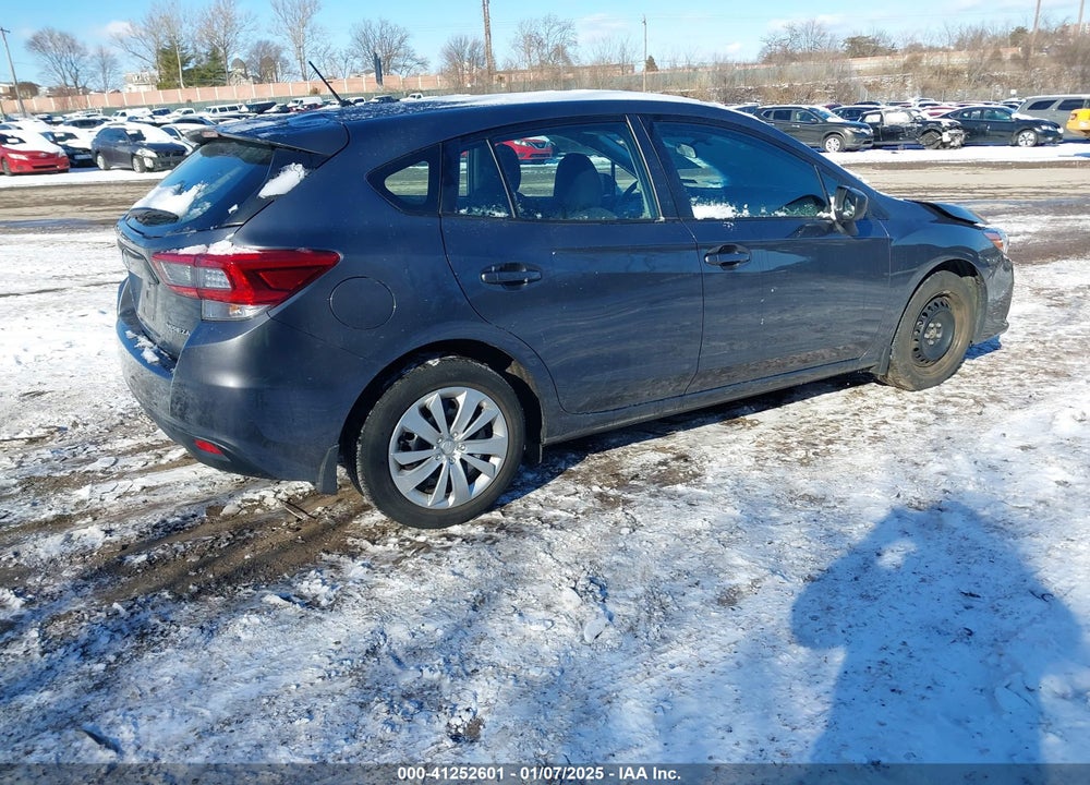 2022 SUBARU IMPREZA BASE 5-DOOR VIN: 4S3GTAB69N3700506