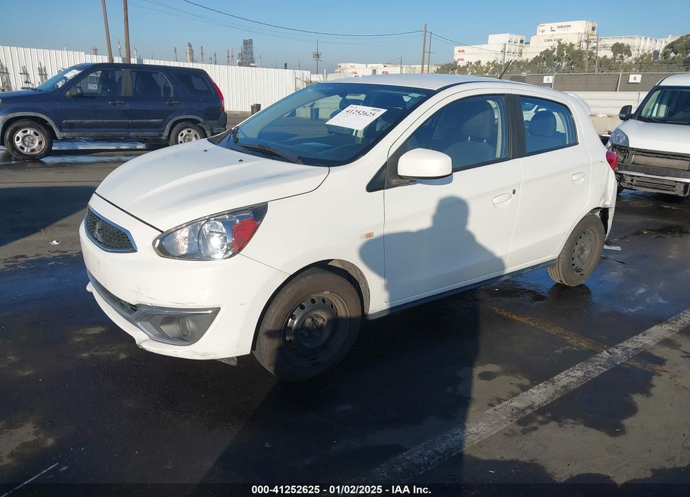 2018 MITSUBISHI MIRAGE ES VIN: ML32A3HJ7JH010339