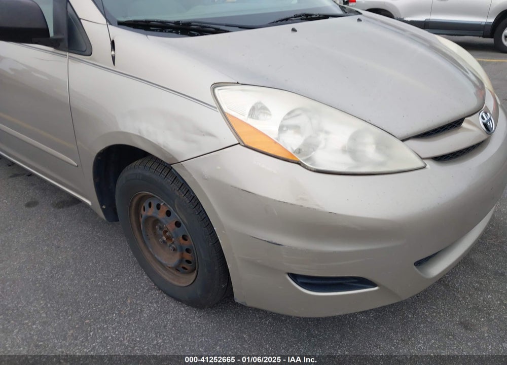 2007 TOYOTA SIENNA LE VIN: 5TDZK23C77S081041