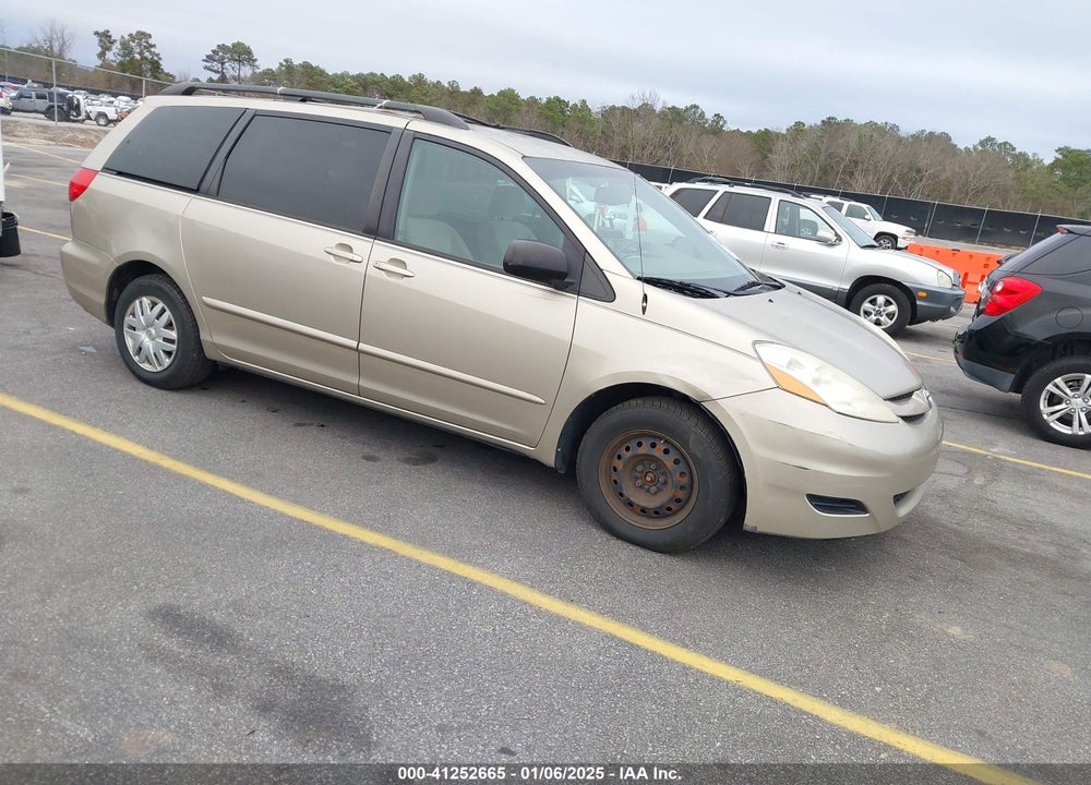 2007 TOYOTA SIENNA LE VIN: 5TDZK23C77S081041