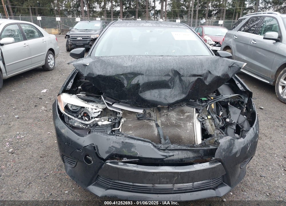 2016 TOYOTA COROLLA LE VIN: 2T1BURHE6GC570554