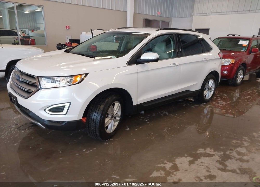 2015 FORD EDGE SEL VIN: 2FMTK4J89FBB13628