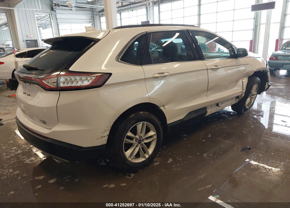 2015 FORD EDGE SEL VIN: 2FMTK4J89FBB13628