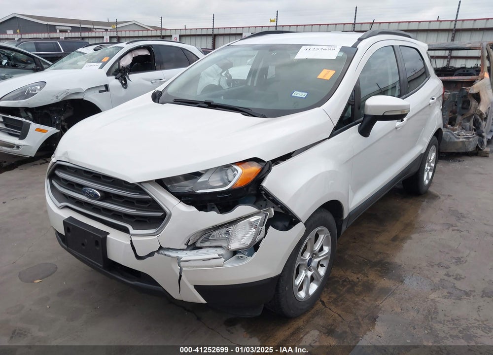 2018 FORD ECOSPORT SE VIN: MAJ3P1TE4JC189179